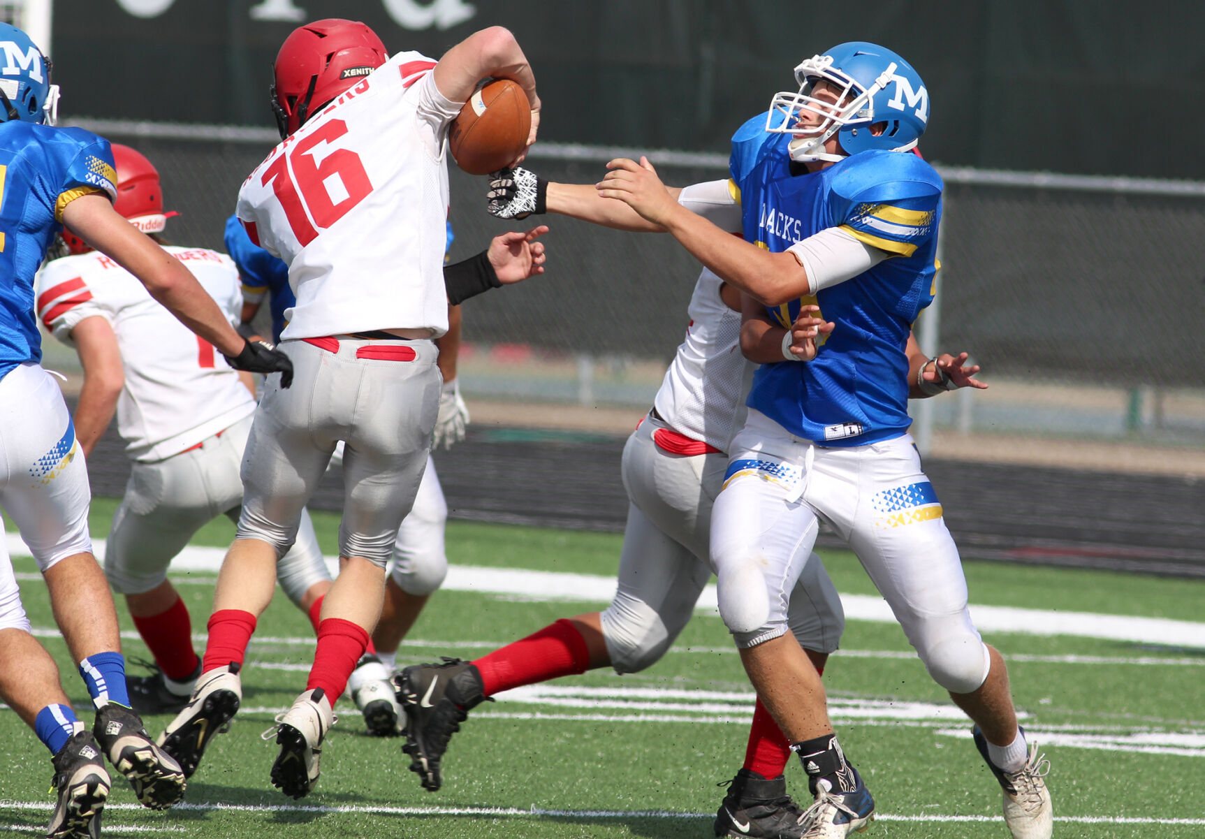 Bruce at McDonell football 9-17-22